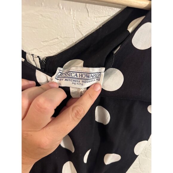 Jessica Howard by Mitchell Rodney Polka Dot Dress - Picture 8 of 9